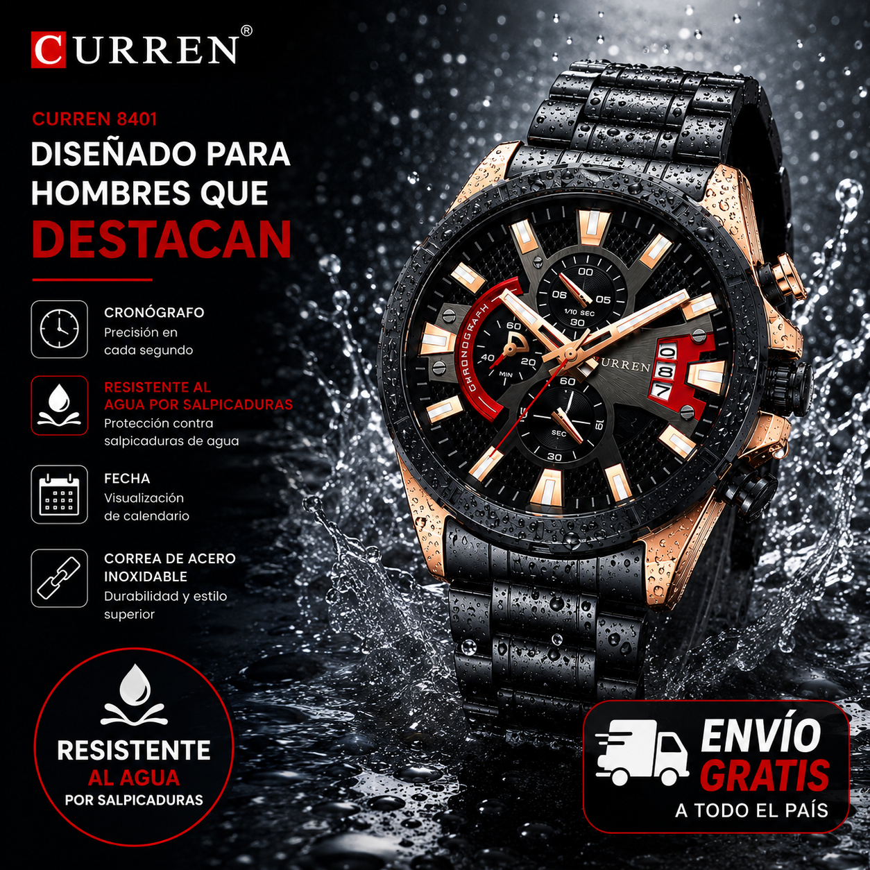 Reloj Curren 8401